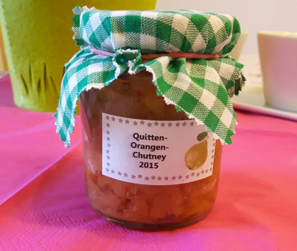 Quitten-Orangen-Chutney